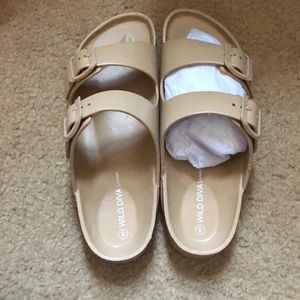 Nude sandals